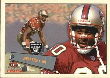 2001 Fleer Tradition Glossy #269 Jerry Rice Front