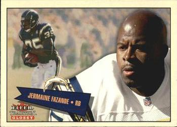 2001 Fleer Tradition Glossy #302 Jermaine Fazande Front