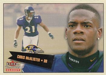 2001 Fleer Tradition Glossy #305 Chris McAlister Front