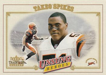 2001 Fleer Tradition Glossy #312 Takeo Spikes Front