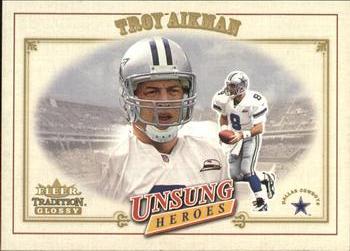 2001 Fleer Tradition Glossy #324 Troy Aikman Front