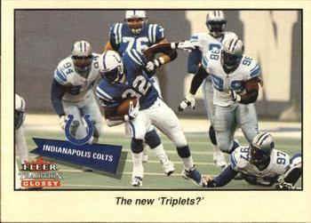 2001 Fleer Tradition Glossy #351 Indianapolis Colts Front