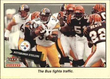 2001 Fleer Tradition Glossy #362 Pittsburgh Steelers Front