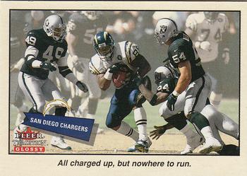 2001 Fleer Tradition Glossy #363 San Diego Chargers Front