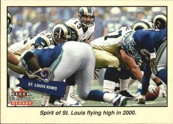 2001 Fleer Tradition Glossy #366 St. Louis Rams Front