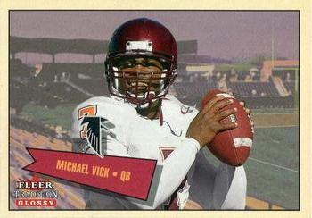 2001 Fleer Tradition Glossy #401 Michael Vick Front