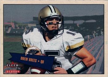 2001 Fleer Tradition Glossy #402 Drew Brees Front