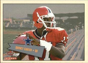 2001 Fleer Tradition Glossy #445 Quincy Carter Front