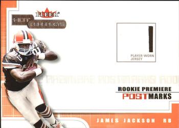 2001 Fleer Hot Prospects - Rookie Premiere Postmarks #NNO James Jackson Front