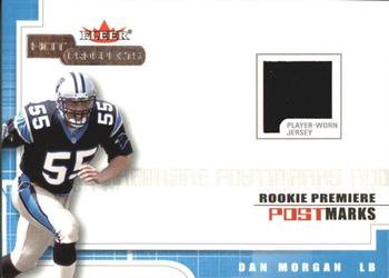2001 Fleer Hot Prospects - Rookie Premiere Postmarks #NNO Dan Morgan Front
