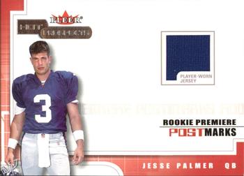 2001 Fleer Hot Prospects - Rookie Premiere Postmarks #NNO Jesse Palmer Front
