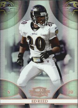 2008 Donruss Threads - Bronze Holofoil #98 Ed Reed Front