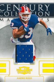 2008 Donruss Threads - Century Collection Materials Prime #CCM-9 Andre Reed Front