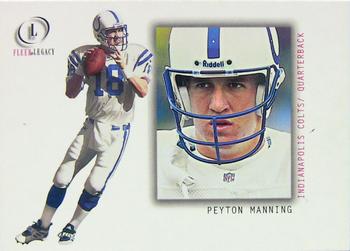 2001 Fleer Legacy #62 Peyton Manning Front
