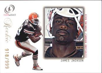 2001 Fleer Legacy #119 James Jackson Front