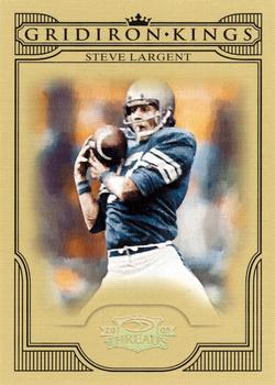 2008 Donruss Threads - College Gridiron Kings Gold #CGK-39 Steve Largent Front