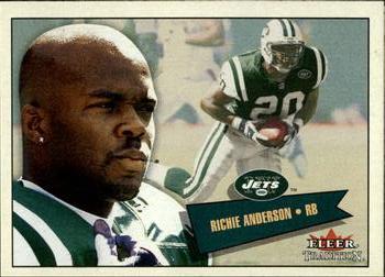 2001 Fleer Tradition #34 Richie Anderson Front