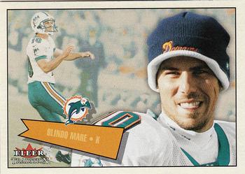 2001 Fleer Tradition #72 Olindo Mare Front