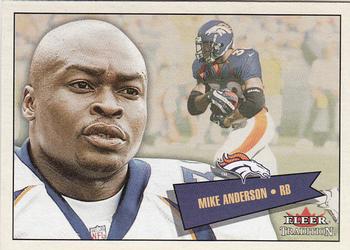 2001 Fleer Tradition #162 Mike Anderson Front
