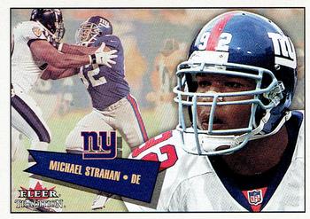 2001 Fleer Tradition #202 Michael Strahan Front