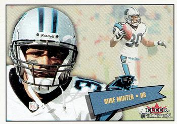 2001 Fleer Tradition #219 Mike Minter Front