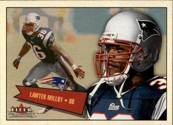 2001 Fleer Tradition #233 Lawyer Milloy Front