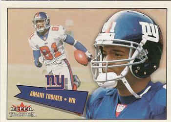 2001 Fleer Tradition #241 Amani Toomer Front