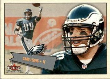 2001 Fleer Tradition #295 Chad Lewis Front