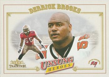 2001 Fleer Tradition #335 Derrick Brooks Front