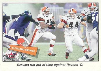 2001 Fleer Tradition #346 Cleveland Browns Front