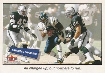 2001 Fleer Tradition #363 San Diego Chargers Front