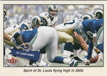 2001 Fleer Tradition #366 St. Louis Rams Front