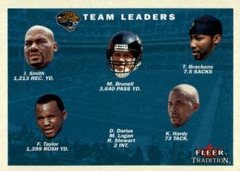 2001 Fleer Tradition #378 Jacksonville Jaguars Team Leaders Front