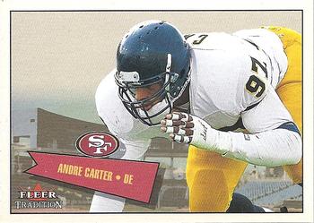 2001 Fleer Tradition #441 Andre Carter Front