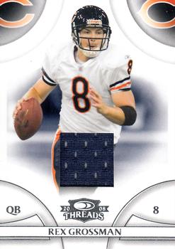 2008 Donruss Threads - Jerseys #10 Rex Grossman  Front