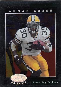 2001 Leaf Certified Materials #2 Ahman Green Front