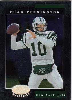 2001 Leaf Certified Materials #13 Chad Pennington Front