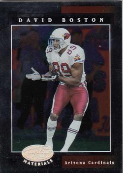 2001 Leaf Certified Materials #22 David Boston Front