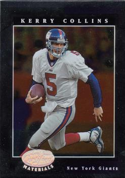 2001 Leaf Certified Materials #55 Kerry Collins Front
