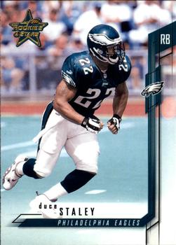 2001 Leaf Rookies & Stars #25 Duce Staley Front