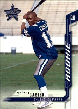 2001 Leaf Rookies & Stars #114 Quincy Carter Front