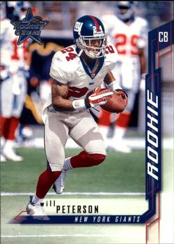2001 Leaf Rookies & Stars #144 Will Peterson Front