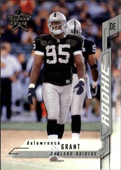 2001 Leaf Rookies & Stars #156 DeLawrence Grant Front