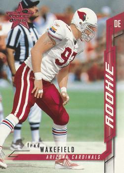 2001 Leaf Rookies & Stars #163 Fred Wakefield Front