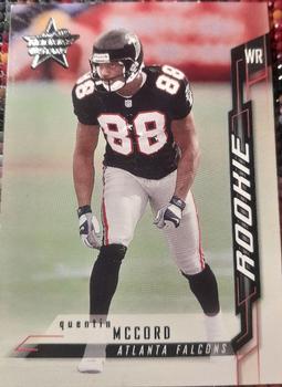 2001 Leaf Rookies & Stars #253 Quentin McCord Front