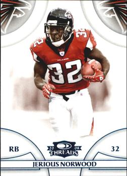 2008 Donruss Threads - Retail Blue #91 Jerious Norwood Front