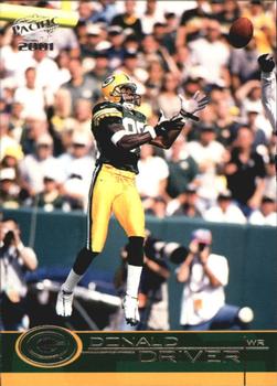 2001 Pacific #161 Donald Driver Front