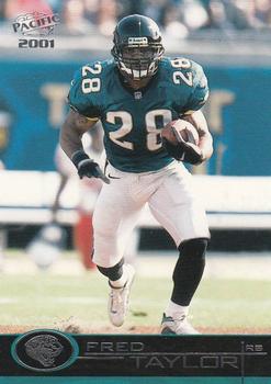 2001 Pacific #201 Fred Taylor Front