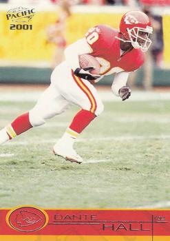 2001 Pacific #211 Dante Hall Front