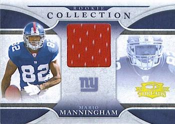 2008 Donruss Threads - Rookie Collection Materials #RCM-2 Mario Manningham Front